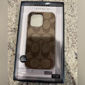 Apple iPhone coach case
